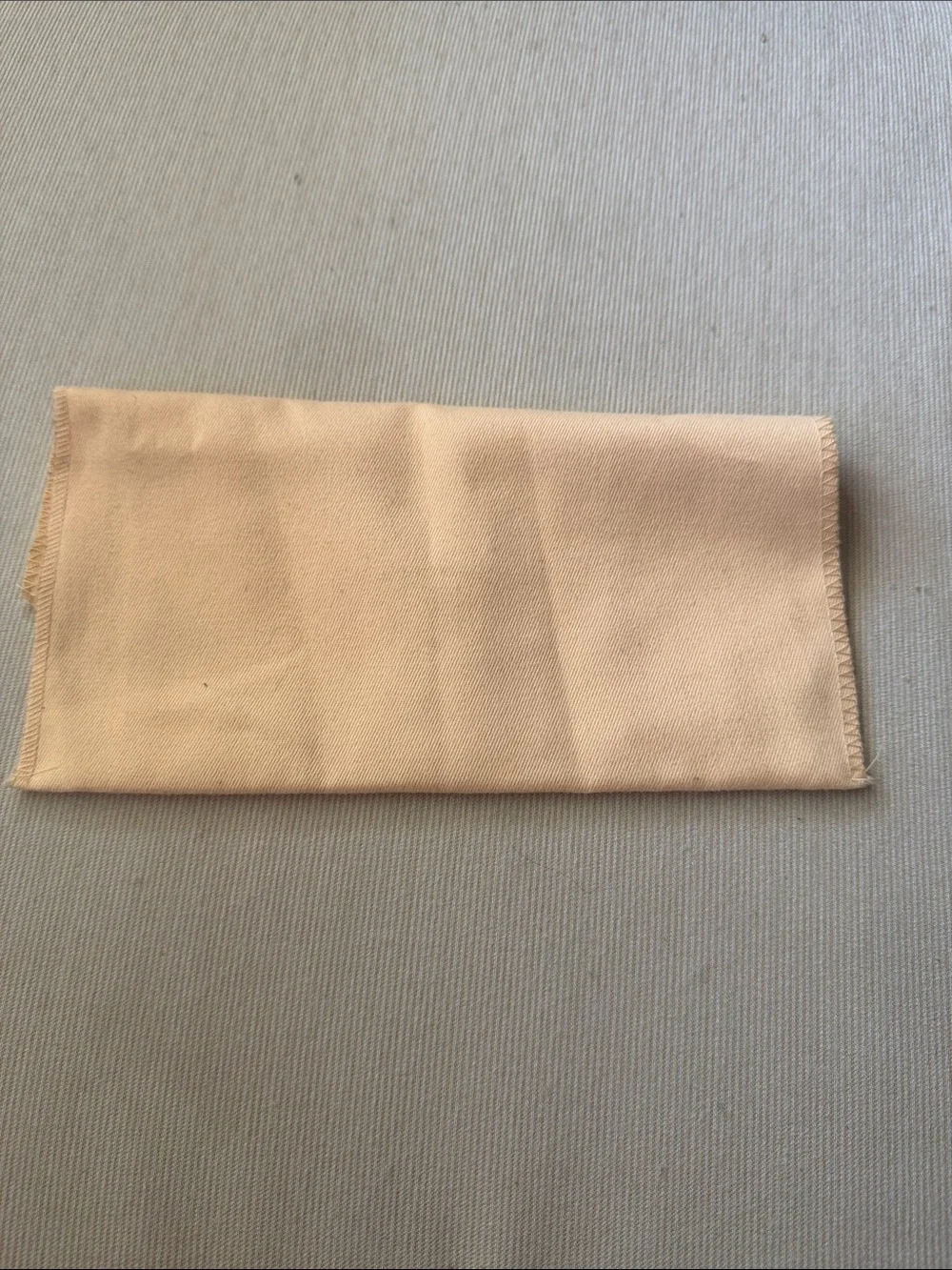 Louis Vuitton Beige Signature Fabric Pouch
